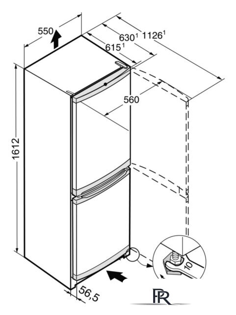 Холодильник Liebherr CUel 2831 - Изображение №8 — Интернет-магазин ПроЗаказ