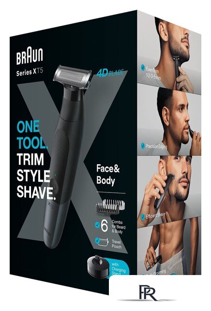 Триммер для бороды и усов Braun Series X XT5300 - Изображение №8 — Интернет-магазин ПроЗаказ