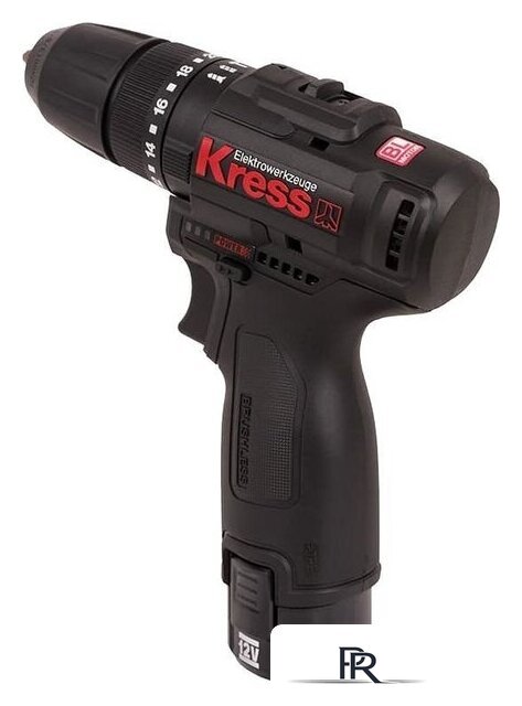 Ударная дрель-шуруповерт Kress KU362.2 (с 2-мя АКБ, сумка) - Изображение №4 — Интернет-магазин ПроЗаказ