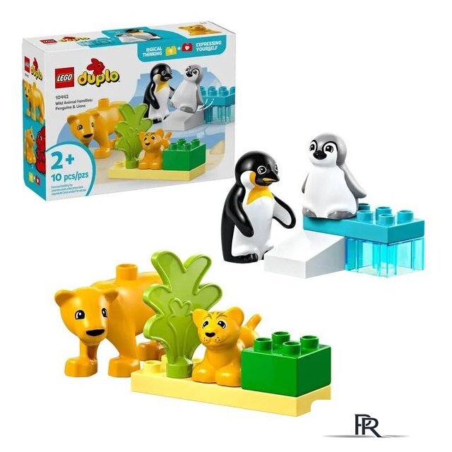 Конструктор LEGO Duplo Семейства диких животных: Пингвины и Львы 10442 - Изображение №6 — Интернет-магазин ПроЗаказ