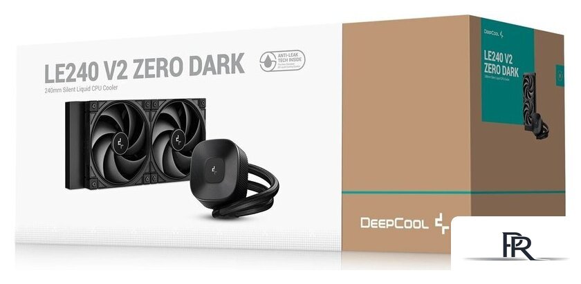 Система жидкостного охлаждения для процессора DeepCool LE240 V2 Zero Dark R-LE240ZERO-BKLNMD-G-1 - Изображение №6 — Интернет-магазин ПроЗаказ