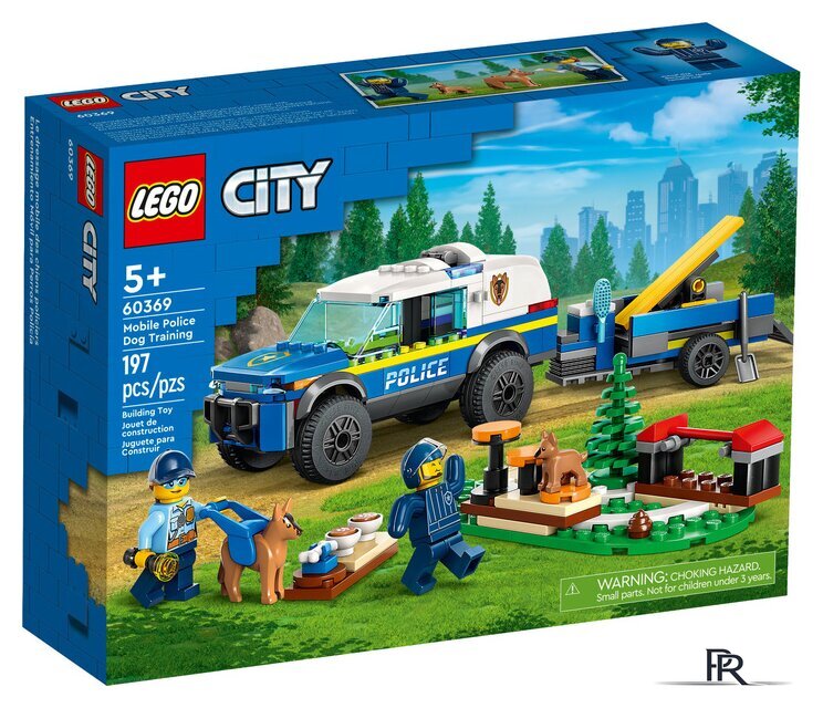 Конструктор LEGO City 60369 Дрессировка собак мобильной полиции - Изображение №1 — Интернет-магазин ПроЗаказ