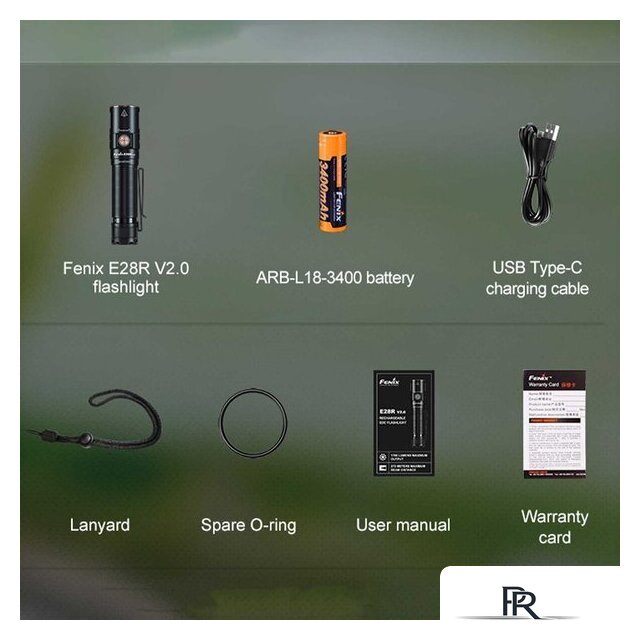 Фонарь Fenix E28R V2.0 - Изображение №11 — Интернет-магазин ПроЗаказ