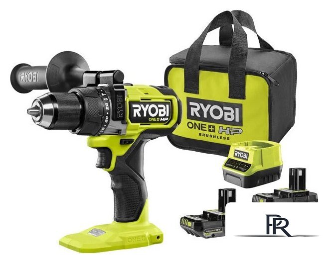 Ударная дрель-шуруповерт Ryobi RPD18X-242S 5133005283 (с 2-мя АКБ 2 Ач+4 Ач, сумка) - Изображение №1 — Интернет-магазин ПроЗаказ