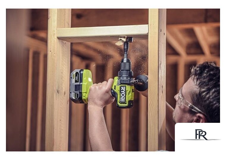 Ударная дрель-шуруповерт Ryobi RPD18X-242S 5133005283 (с 2-мя АКБ 2 Ач+4 Ач, сумка) - Изображение №4 — Интернет-магазин ПроЗаказ