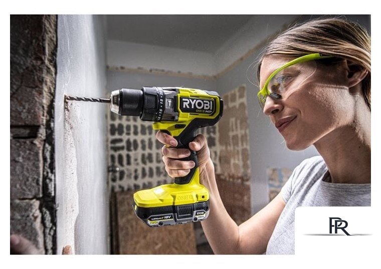 Ударная дрель-шуруповерт Ryobi RPD18X-242S 5133005283 (с 2-мя АКБ 2 Ач+4 Ач, сумка) - Изображение №3 — Интернет-магазин ПроЗаказ