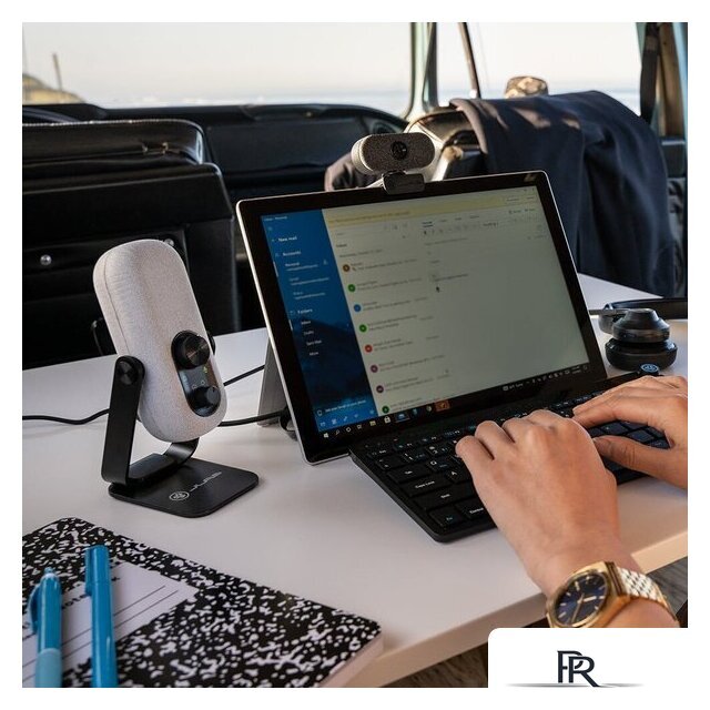 Проводной микрофон JLab GO Talk (белый) - Изображение №6 — Интернет-магазин ПроЗаказ