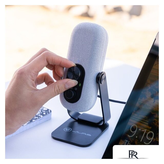 Проводной микрофон JLab GO Talk (белый) - Изображение №5 — Интернет-магазин ПроЗаказ