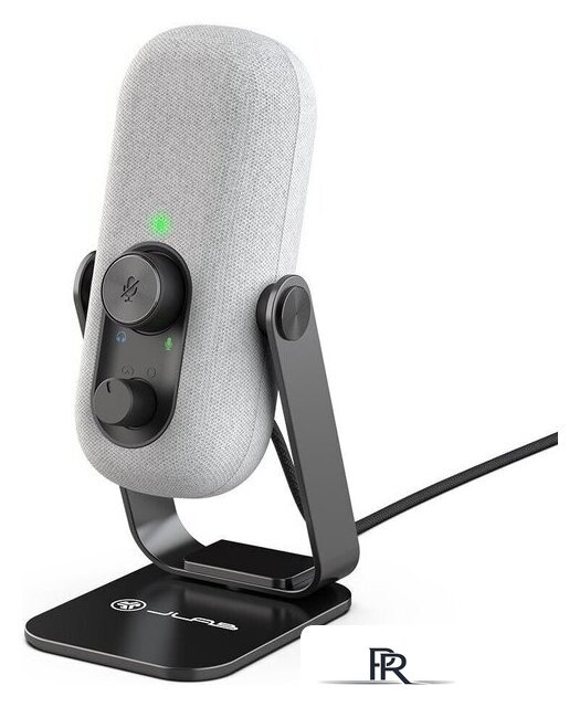 Проводной микрофон JLab GO Talk (белый) - Изображение №2 — Интернет-магазин ПроЗаказ