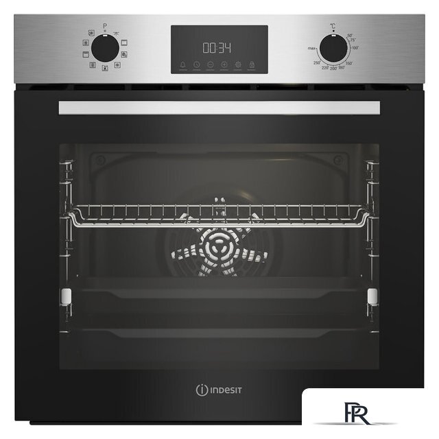 Электрический духовой шкаф Indesit IFE 3841 J IX - Изображение №1 — Интернет-магазин ПроЗаказ