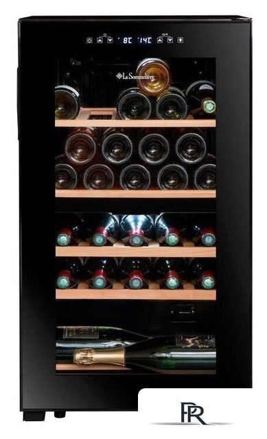 Винный шкаф La Sommeliere SLS32DZ Black - Изображение №1 — Интернет-магазин ПроЗаказ