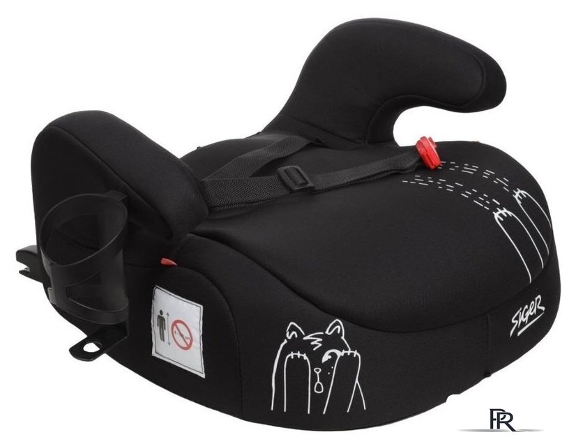 Детское сиденье Siger Fix Lux KRES4002 (черный шкода) - Изображение №1 — Интернет-магазин ПроЗаказ