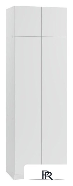 Шкаф распашной Soma Lord Lite 2-х створчатый 80x240 (белый) - Изображение №1 — Интернет-магазин ПроЗаказ