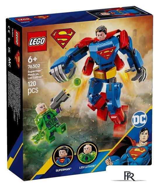 Конструктор LEGO DC 76302 Робот Супермена против Лекса Лютора - Изображение №1 — Интернет-магазин ПроЗаказ