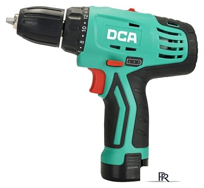 Дрель-шуруповерт DCA ADJZ10-10 (с 2-мя АКБ, кейс) - Изображение №2 — Интернет-магазин ПроЗаказ