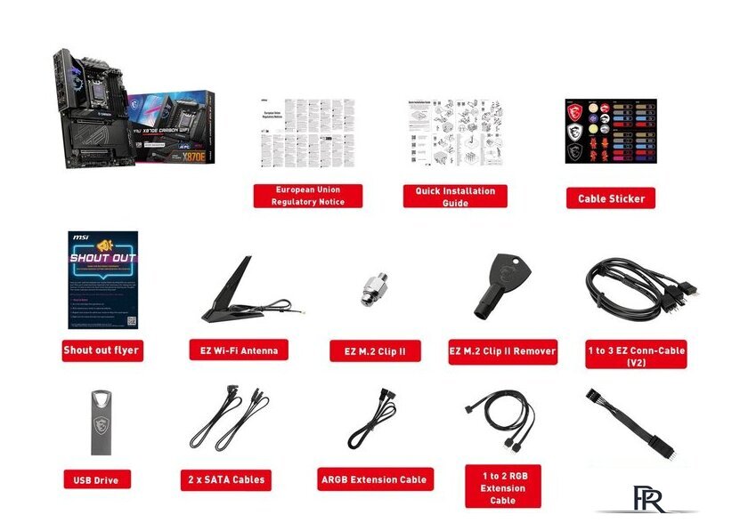 Материнская плата MSI MPG X870E Carbon WiFi - Изображение №2 — Интернет-магазин ПроЗаказ