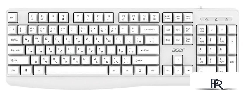 Клавиатура Acer OKW301 (белый) - Изображение №1 — Интернет-магазин ПроЗаказ