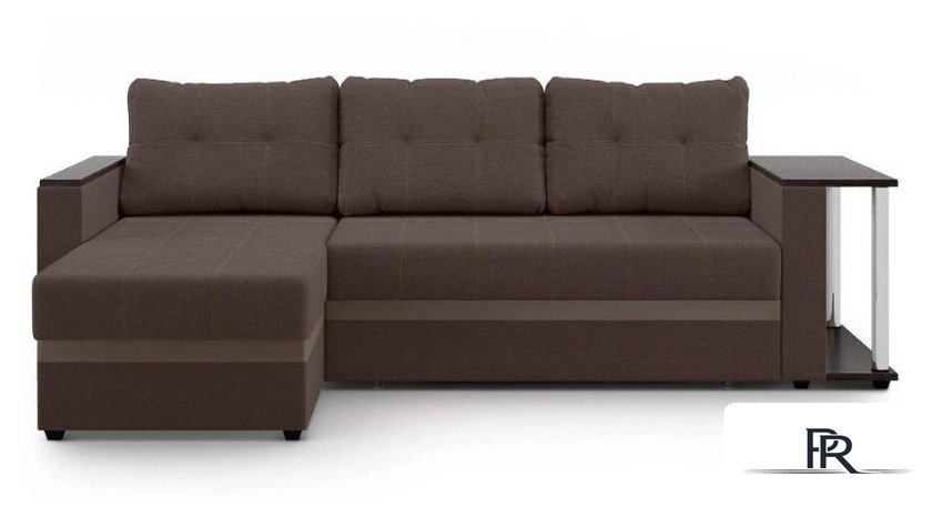 Диван Mio Tesoro Атланта 110 (Savana Chocolate/Ecostile Chocolate) - Изображение №2 — Интернет-магазин ПроЗаказ