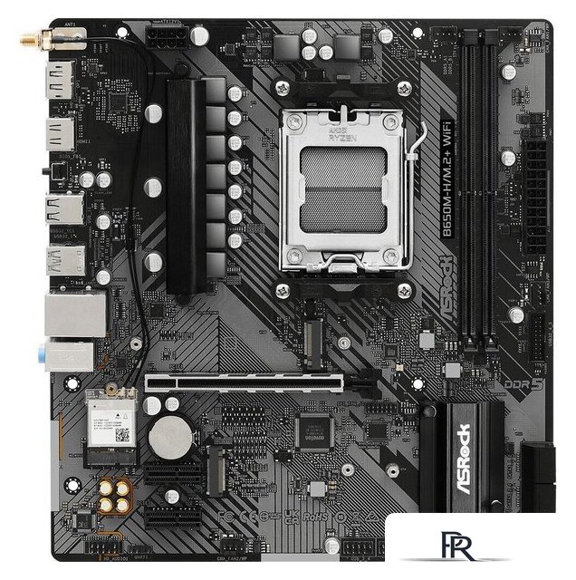 Материнская плата ASRock B650M-H/M.2+ WiFi - Изображение №1 — Интернет-магазин ПроЗаказ