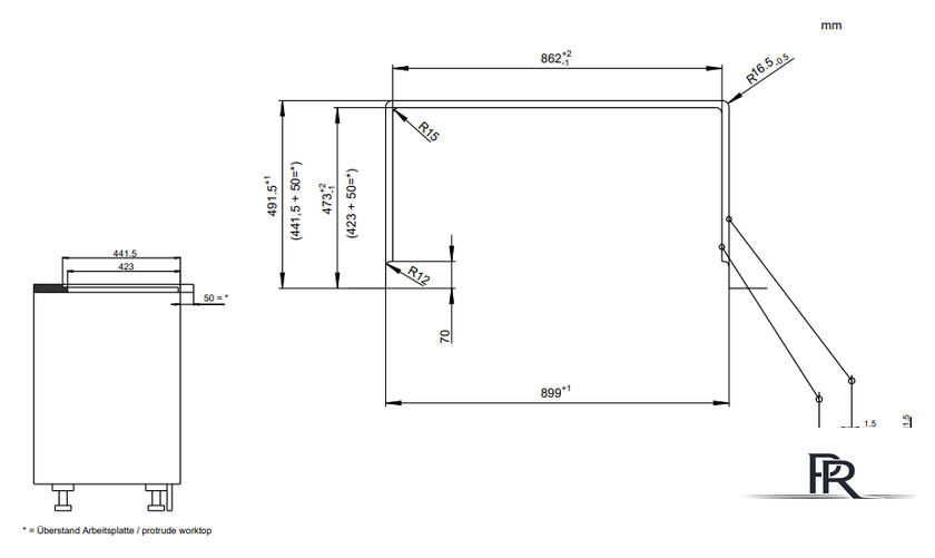Кухонная мойка Blanco Vintera XL 9-UF 526107 (серый беж) - Изображение №6 — Интернет-магазин ПроЗаказ