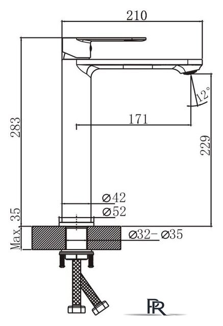 Умывальник Lauter 21518-1 + Moon 21СK81691C + сифон 21635CH + дон.клапан 9229851 (хром) - Изображение №7 — Интернет-магазин ПроЗаказ