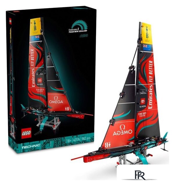 Конструктор LEGO Technic 42174 Яхта AC75 команды Emirates в Новой Зеландии - Изображение №3 — Интернет-магазин ПроЗаказ