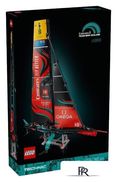 Конструктор LEGO Technic 42174 Яхта AC75 команды Emirates в Новой Зеландии - Изображение №1 — Интернет-магазин ПроЗаказ