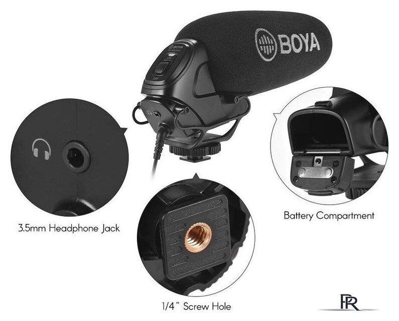Проводной микрофон BOYA BY-BM3030 - Изображение №7 — Интернет-магазин ПроЗаказ