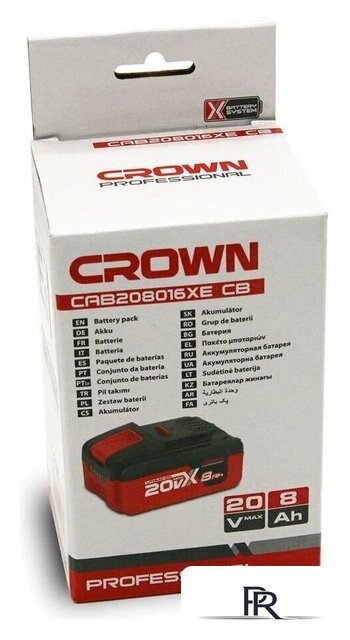 Аккумулятор Crown CAB208016XE CB (20В/8 Ач) - Изображение №5 — Интернет-магазин ПроЗаказ