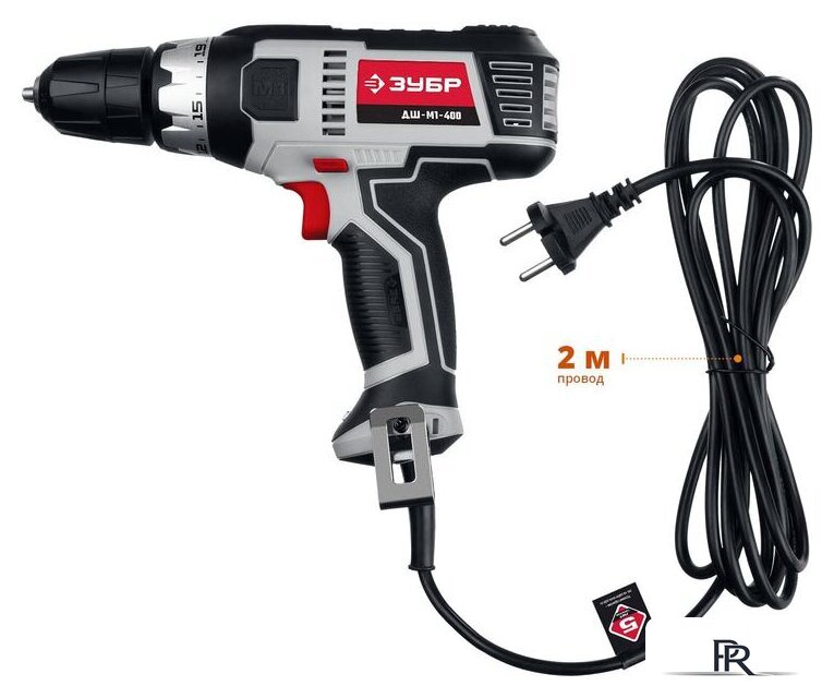 Дрель-шуруповерт Зубр ДШ-М1-400 - Изображение №4 — Интернет-магазин ПроЗаказ