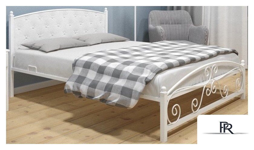 Кровать ИП Князев Бали 160x200 (белый) - Изображение №1 — Интернет-магазин ПроЗаказ