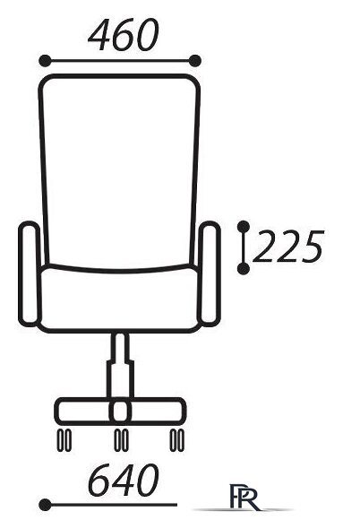 Офисное кресло Brabix Line EX-530 (черный) - Изображение №13 — Интернет-магазин ПроЗаказ