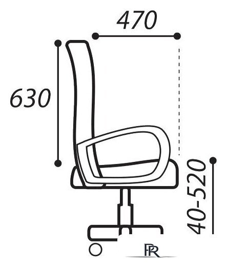 Офисное кресло Brabix Line EX-530 (черный) - Изображение №14 — Интернет-магазин ПроЗаказ