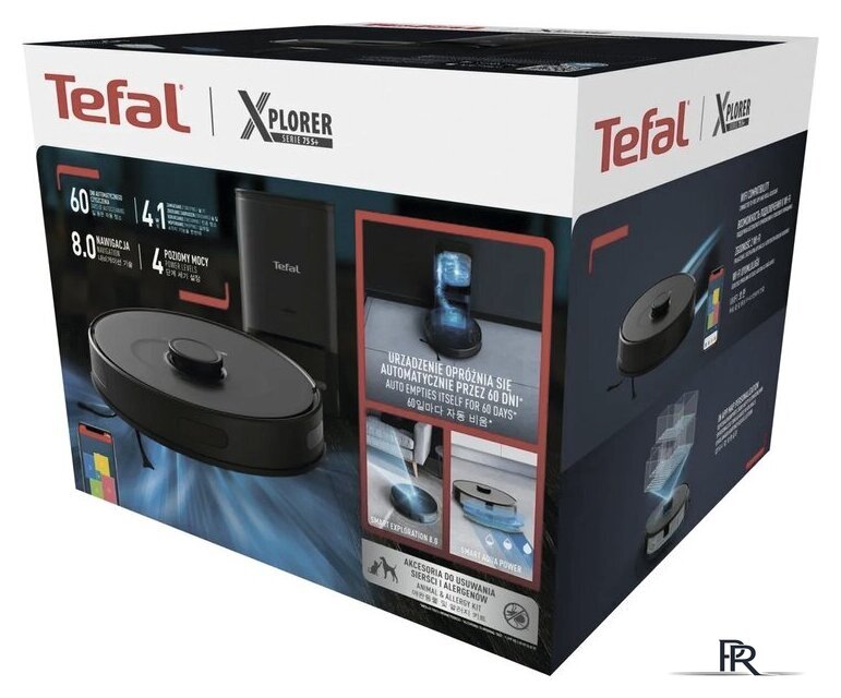 Робот-пылесос Tefal X-plorer Serie 75 S+ RG8595WH - Изображение №12 — Интернет-магазин ПроЗаказ