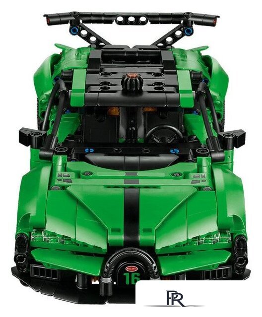 Конструктор LEGO Technic 42241 Green Bugatti Chiron Pur Sport Hypercar - Изображение №2 — Интернет-магазин ПроЗаказ