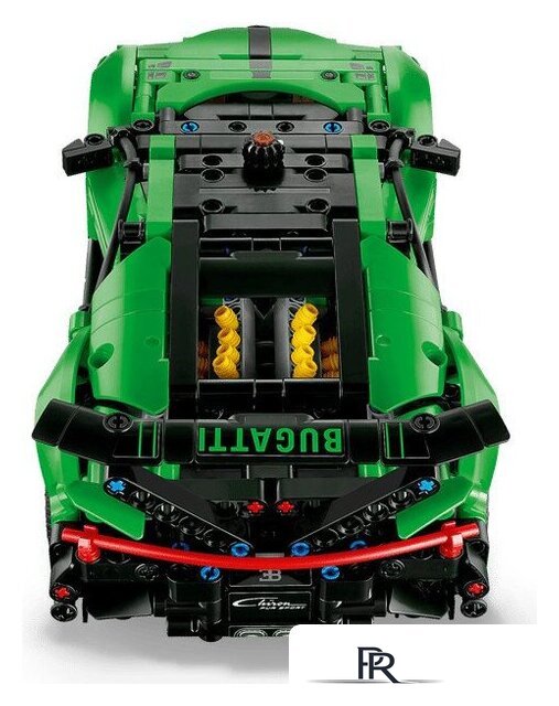Конструктор LEGO Technic 42241 Green Bugatti Chiron Pur Sport Hypercar - Изображение №6 — Интернет-магазин ПроЗаказ