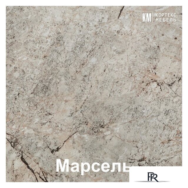 Шкаф напольный Кортекс-мебель Корнелия Лира НШ80р1ш (белый/марсель) - Изображение №2 — Интернет-магазин ПроЗаказ