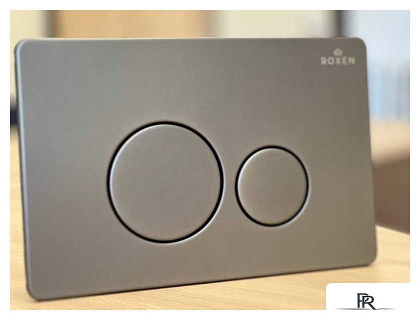 Унитаз подвесной Roxen Antares One Rimless 6 в 1 StounFix Dual Fresh 624013 (оружейная сталь/металл) - Изображение №12 — Интернет-магазин ПроЗаказ