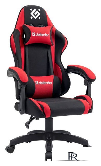 Игровое (геймерское) кресло Defender Expert (черный/красный) - Изображение №1 — Интернет-магазин ПроЗаказ