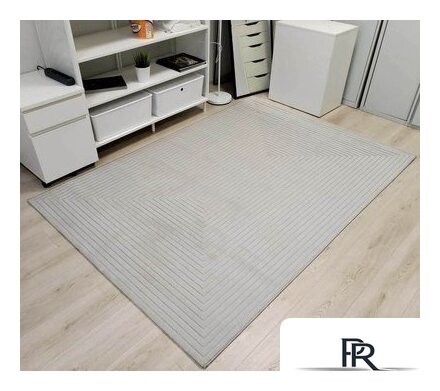 Ковер для жилой комнаты Radjab Carpet Сканди Сизаль Прямоугольник 10936B 12222RK (1.4x2, Grii/Grii) - Изображение №2 — Интернет-магазин ПроЗаказ