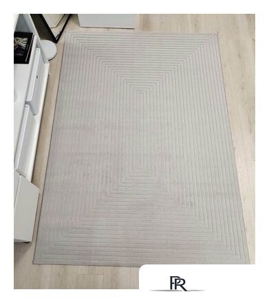 Ковер для жилой комнаты Radjab Carpet Сканди Сизаль Прямоугольник 10936B 12222RK (1.4x2, Grii/Grii) - Изображение №3 — Интернет-магазин ПроЗаказ