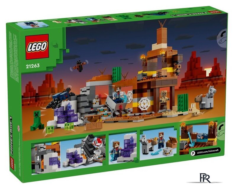 Конструктор LEGO Minecraft 21263 Шахта пустоши - Изображение №2 — Интернет-магазин ПроЗаказ