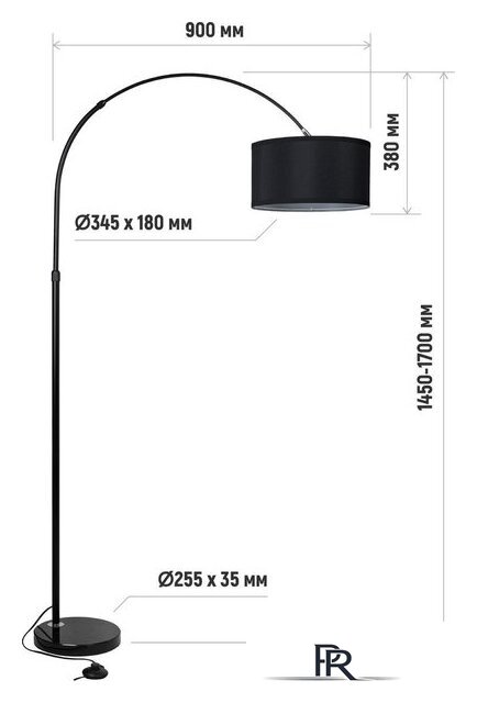 Торшер ArtStyle HT-173B - Изображение №8 — Интернет-магазин ПроЗаказ