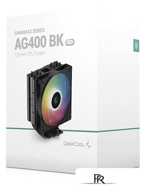 Кулер для процессора DeepCool AG400 BK ARGB R-AG400-BKANMC-G-2 - Изображение №10 — Интернет-магазин ПроЗаказ