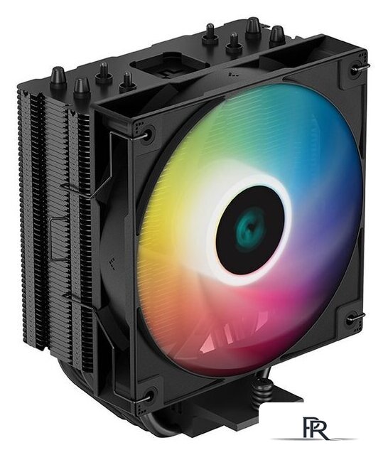 Кулер для процессора DeepCool AG400 BK ARGB R-AG400-BKANMC-G-2 - Изображение №1 — Интернет-магазин ПроЗаказ