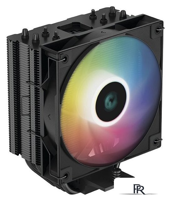 Кулер для процессора DeepCool AG400 BK ARGB R-AG400-BKANMC-G-2 - Изображение №2 — Интернет-магазин ПроЗаказ