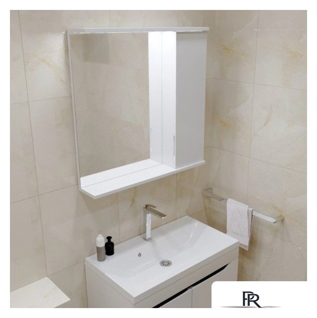  Mixline Шкаф с зеркалом Лайн 70 553017 (правый, с подсветкой) - Изображение №5 — Интернет-магазин ПроЗаказ