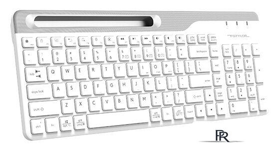 Клавиатура A4Tech Fstyler FBK25 (белый/серый) - Изображение №3 — Интернет-магазин ПроЗаказ