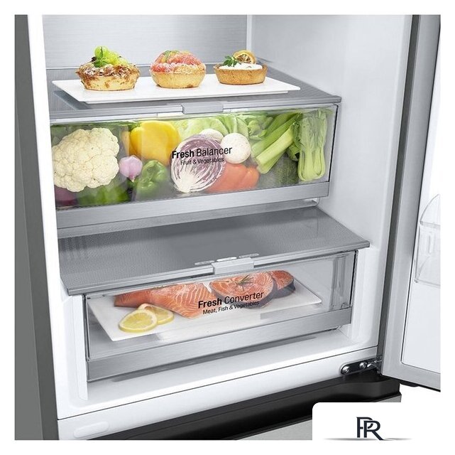 Холодильник LG DoorCooling+ GBV7280AMB - Изображение №12 — Интернет-магазин ПроЗаказ