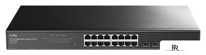 Управляемый коммутатор 2-го уровня Cudy GS1016ES2 1.0 - Изображение №1 — Интернет-магазин ПроЗаказ